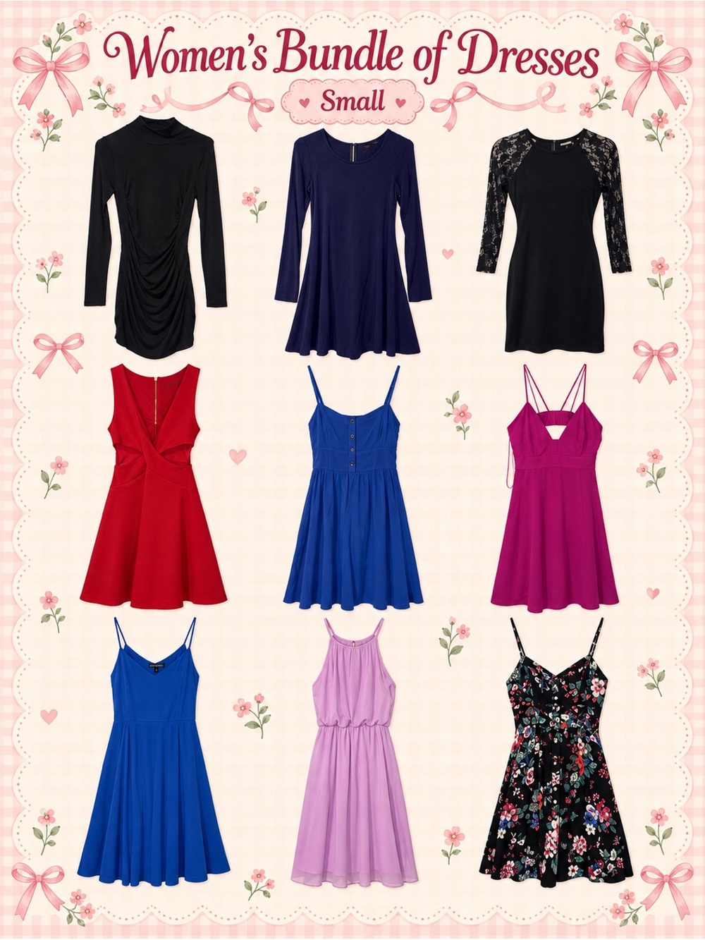 Women’s Express Dresses Bundle of 9 Size Small!